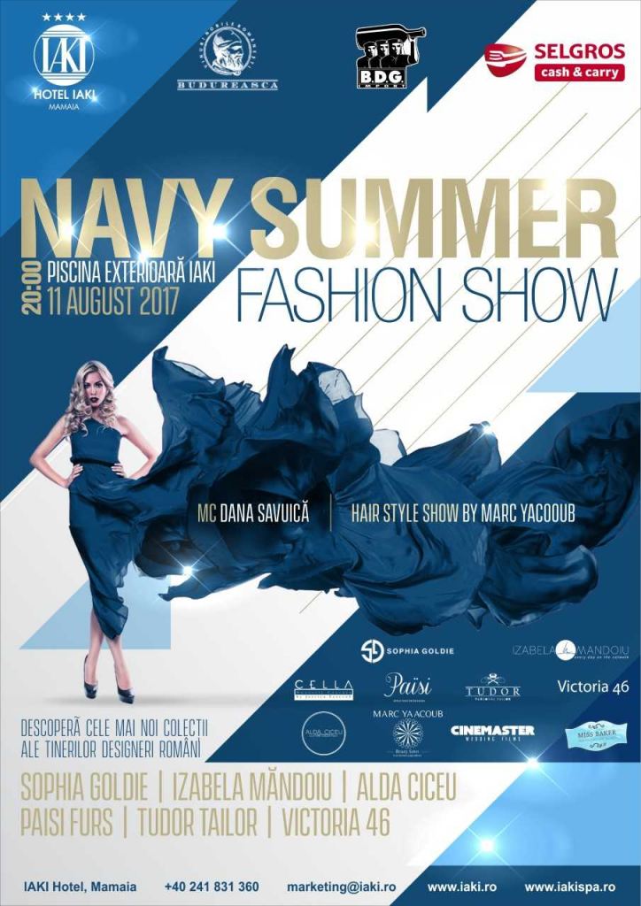 Navy Summer Fashion Show @ Hotel Iaki Mamaia - Izabela Mandoiu